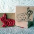 Bunny Rabbit Rubber Stamp