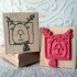Rudolph the Reindeer Rubber Stamp