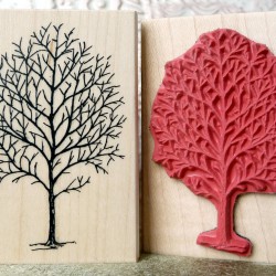 Fall Tree Rubber Stamp Fall Tree Rubber Stamp
