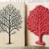 Fall Tree Rubber Stamp