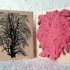 Tree section Rubber Stamp