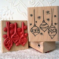 Em's Ornaments Rubber Stamp Em's Ornaments Rubber Stamp