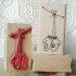 Winter Mittens Rubber Stamp