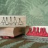 Christmas Tree Border Rubber Stamp