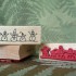 Snowman Border Rubber Stamp
