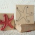 Swirly Star Rubber Stamp