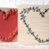 Vine Heart Rubber Stamp