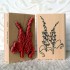Foxglove Flowers Rubber Stamp