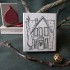 Holiday Home Rubber Stamp