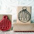 Tree Ornament Rubber Stamp