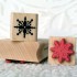 Snowflake Silhouette Rubber Stamp