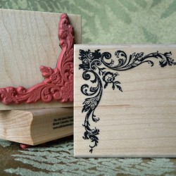 Bronte's Corner Rubber Stamp
