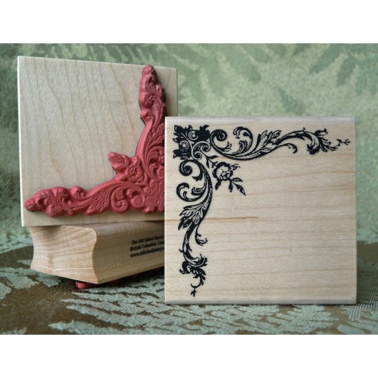 Bronte's Corner Rubber Stamp