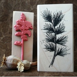 Winter Bough Rubber Stamp Winter Bough Rubber Stamp