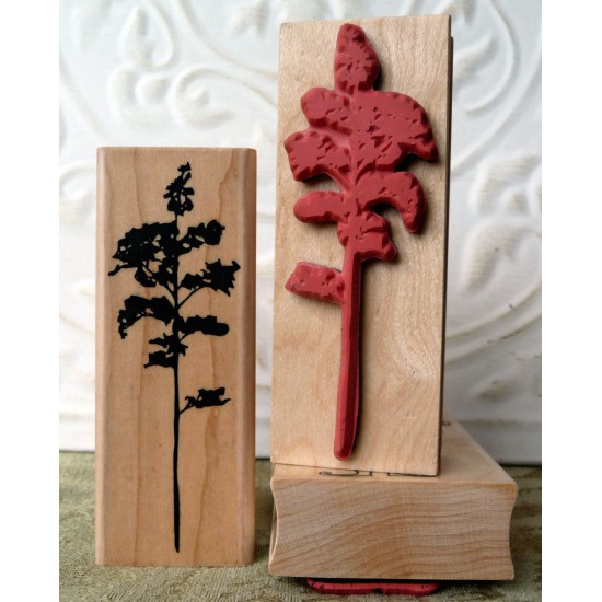 Silhouette Tree Rubber Stamp