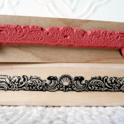 Bronte's Border Rubber Stamp