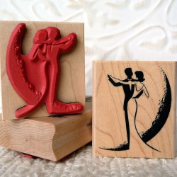 Moon Dance Rubber Stamp
