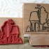 Happy Home Rubber Stamp