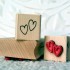Mini Hearts Rubber Stamp