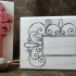 Curly Frame Rubber Stamp