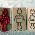 He Robot Rubber Stamp