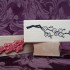 Cherry Blossom Branch Rubber Stamp