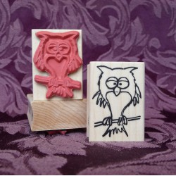 Who gives a hoot owl Rubber Stamp Who gives a hoot owl Rubber Stamp