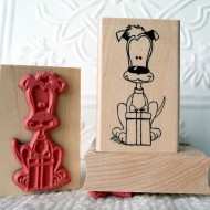 Boomer's Gift Dog Rubber Stamp