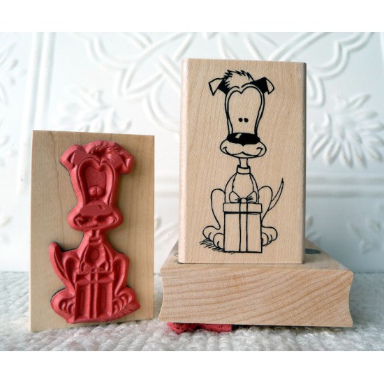 Boomer's Gift Dog Rubber Stamp