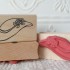 Ladies Hat Rubber Stamp