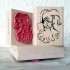 Santa's Smile Santa Claus Rubber Stamp