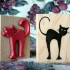 Black Cat Rubber Stamp