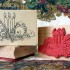 Centre Peace Christmas Candles Rubber Stamp