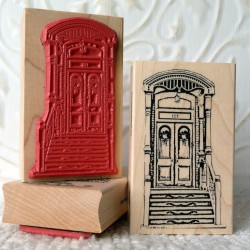 Queen St. West Rubber Stamp