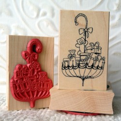 Baby Showers Rubber Stamp