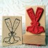 Flutes for 2 Rubber Stamp
