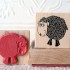Bashful Sheep Rubber Stamp