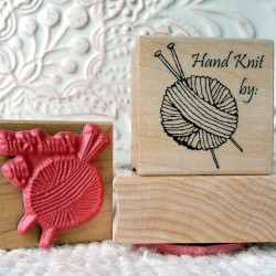 Hand Knit By Rubber Stamp Hand Knit By Rubber Stamp