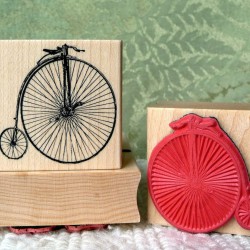 Penny Farthing Rubber Stamp Penny Farthing Rubber Stamp