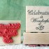 Celebrating A Wonderful Life Rubber Stamp