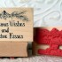 Christmas Wishes and Mistletoe Kisses Rubber Stamp