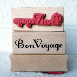 Bon Voyage Rubber Stamp Bon Voyage Rubber Stamp
