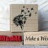 Make a Wish Rubber Stamp