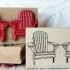 Adirondack Chairs Rubber Stamp