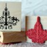 Chandelier Rubber Stamp