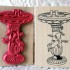 Bird Bath Rubber Stamp