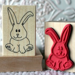 Baby Bunny Rubber Stamp Baby Bunny Rubber Stamp