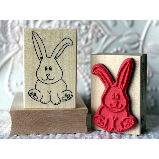 Baby Bunny Rubber Stamp