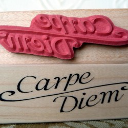 Carpe Diem Rubber Stamp Carpe Diem Rubber Stamp