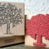 First Love Tree Rubber Stamp